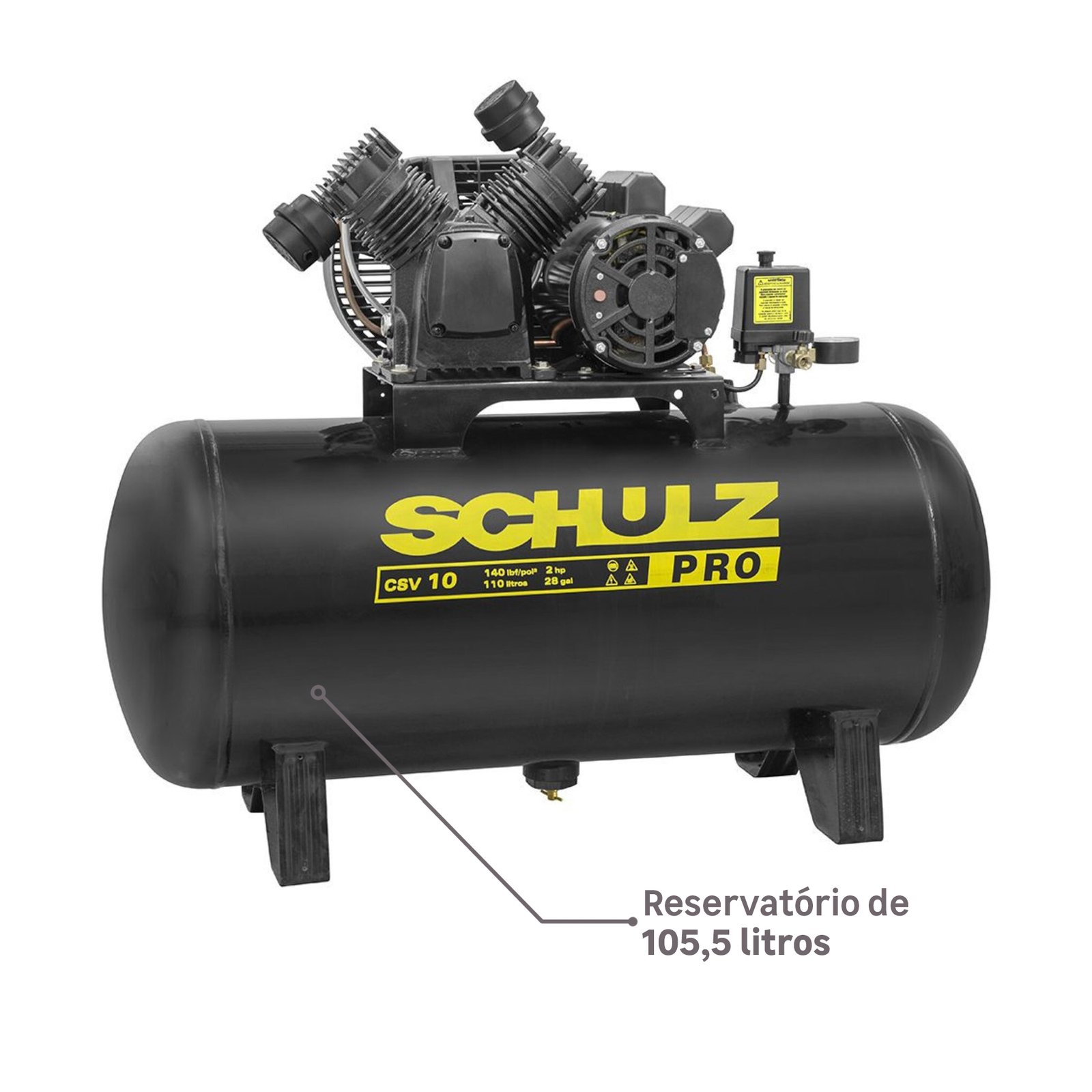 Compressor de Ar Schulz CSV 10/100 Pro - Imagem 6