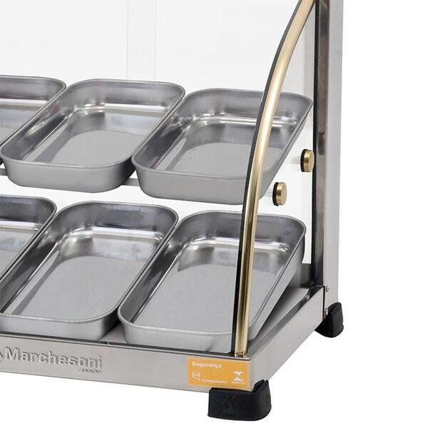 Estufa Marchesoni Ouro Curva Dupla 220v - Imagem 2