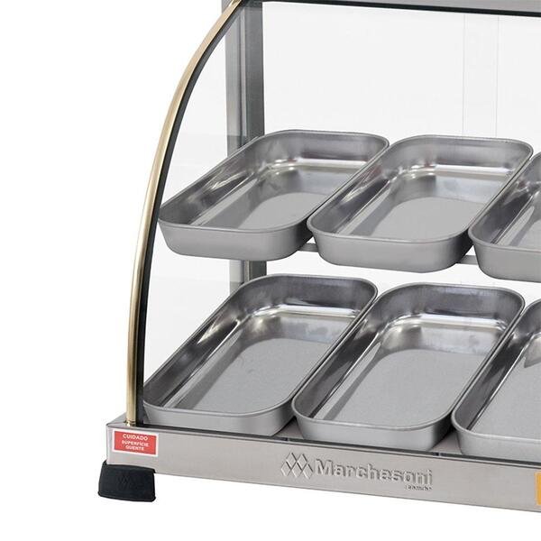 Estufa Marchesoni Ouro Curva Dupla 220v - Imagem 3