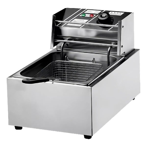 Fritadeira Elétrica 6 Litros Aço Inox
