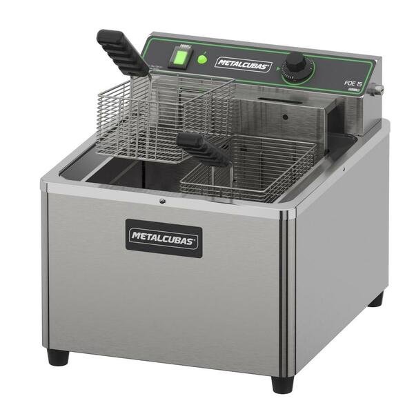 Fritadeira Elétrica Metalcubas 15L