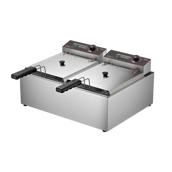 Fritador 2 Cubas Elétrico 10L Metalcubas