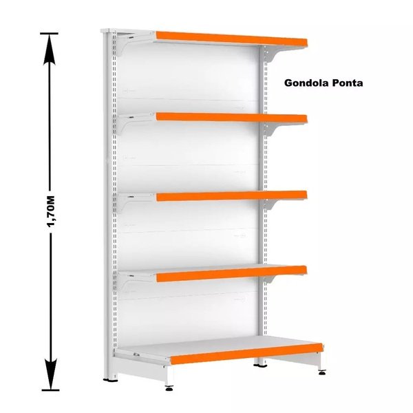 Gondola Centro 170 Fit - Efficient Storage Solution - Imagem 2