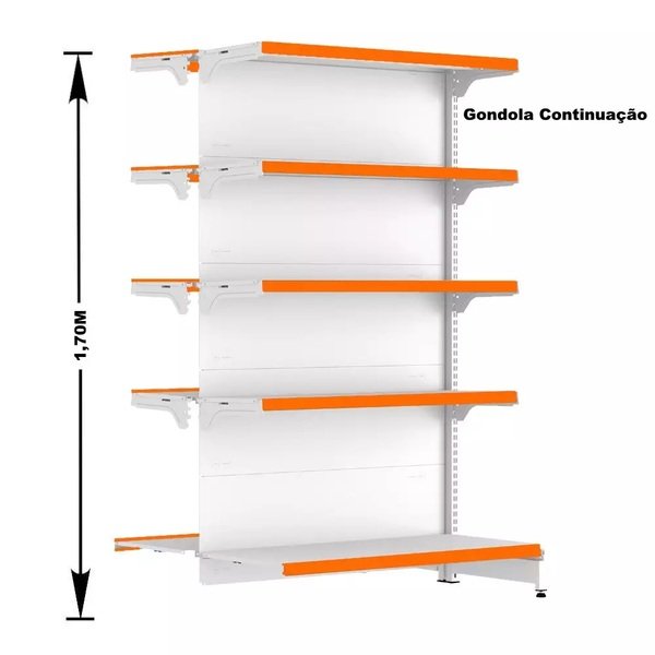 Gondola Centro 170 Fit - Efficient Storage Solution - Imagem 5